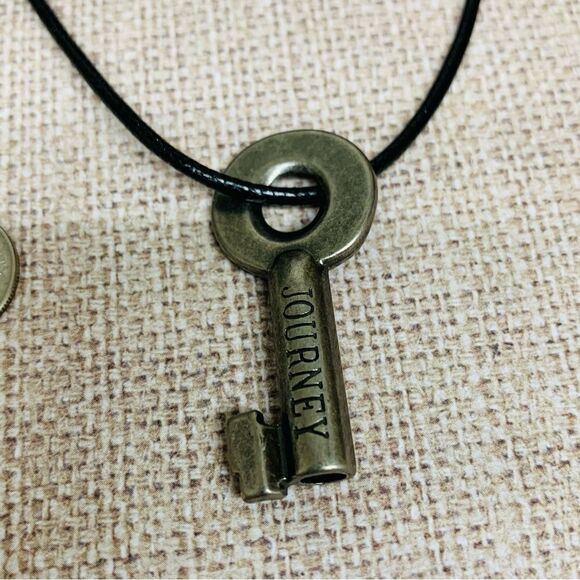 Silver Journey Key Necklace - Picture 2 of 2